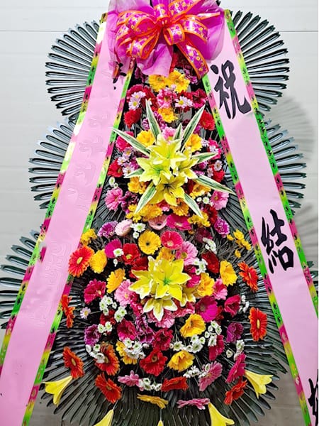 해외 지사 임직원분들이 보낸 뜻깊은 축하 꽃배달